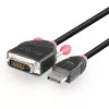 Lindy 5 m DisplayPort na DVI kábel