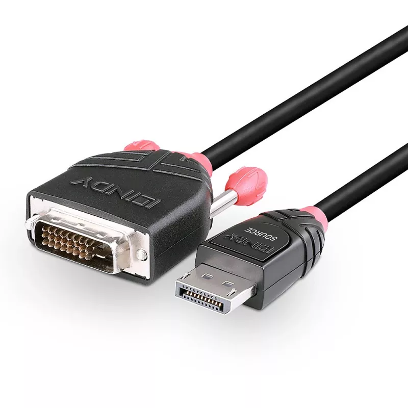 Lindy 5 m DisplayPort na DVI kábel