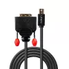 Lindy 1 m Mini DisplayPort na DVI kábel, čierna