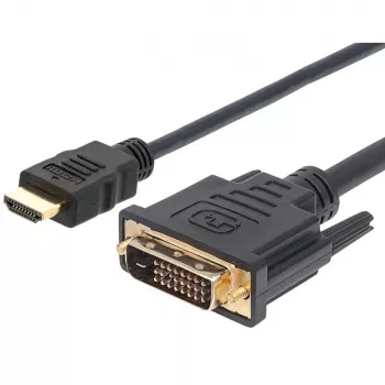 Video kábel adaptér Techly ICOC-HDMI-D-045 5 m DVI-D čierna
