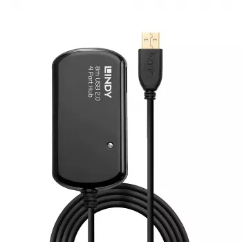 Lindy 8 m USB 2.0 Active Extension Pro rozbočovač