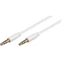 Microconnect AUDLL1.5W Audiokábel 1,5 m 3,5 mm biela