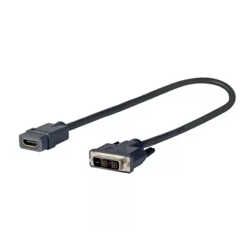 Vivolink PRODVIADAPHDMI videokábel adaptér 0,2 m DVI-D HDMI čierny