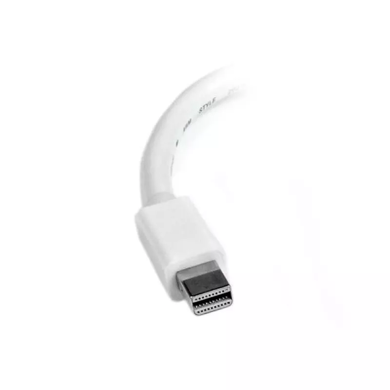 StarTech.com MDP2HDW adaptér z Mini DisplayPort na HDMI, pasívny, 1920x1200, prenos zvuku, kompatibilný s Thunderbolt, 17 cm, biely