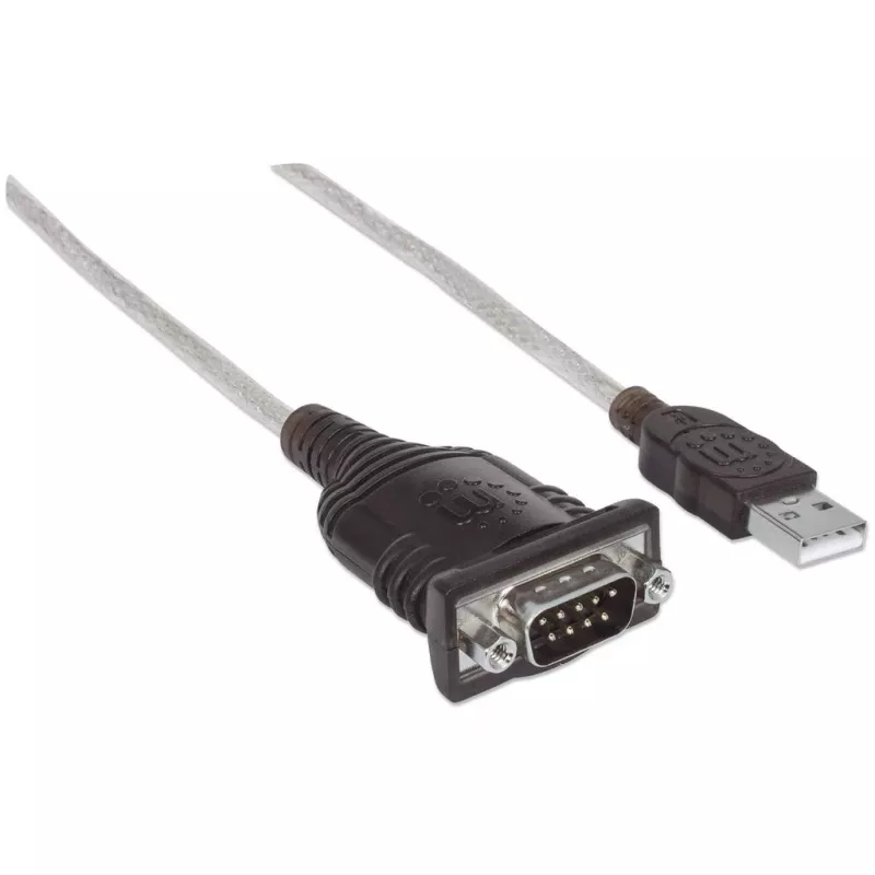 USB-A na sériový konvertorový kábel Manhattan 205153