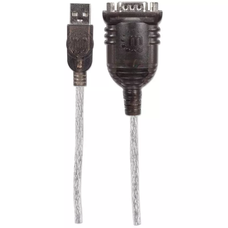 USB-A na sériový konvertorový kábel Manhattan 205153