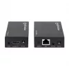Manhattan HDMI 1080p cez Ethernet extender kit, až do 50 m s jedným Cat6 káblom, Tx- & Rx-moduly, podpora IR, trojročná záruka