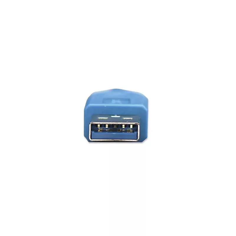 USB-A na USB-A predlžovací kábel Manhattan 2 m konektor samec na konektor samica modrý