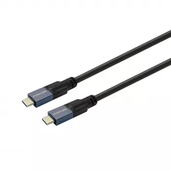 USB-C dátový kábel VivoLink PROUSBCMM9 — USB-C na USB-C, 10 Gbit/s, pletený