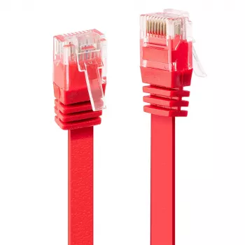 Lindy 47513 sieťový kábel červený 3 m Cat6 U/UTP (UTP)