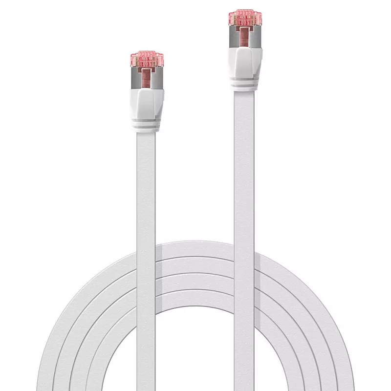 Sieťový kábel Lindy RJ45 Cat.6 U/FTP 2m RJ-45 Cat6 biely