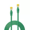 Lindy 47648 sieťový kábel zelený 2 m Cat7 S/FTP (S-STP)
