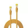 Lindy 47669 sieťový kábel žltý 20 m Cat7 S/FTP (S-STP)