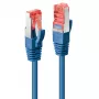 Lindy 47720 sieťový kábel modrý 3 m Cat6 S/FTP (S-STP)