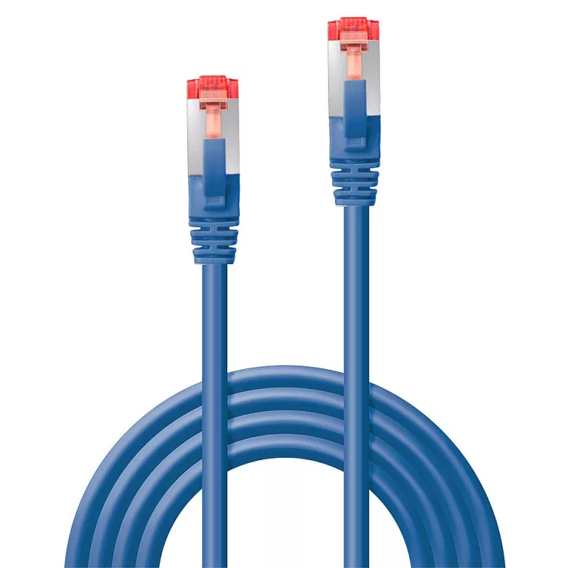 Lindy 47720 sieťový kábel modrý 3 m Cat6 S/FTP (S-STP)