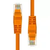 Sieťový kábel ProXtend CAT5e U/UTP CCA PVC oranžový 0.3m