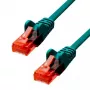 Ethernetový kábel ProXtend CAT6 RJ-45 5 m zelený