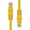 Sieťový kábel ProXtend CAT5e U/UTP CCA PVC žltý 0,2 m