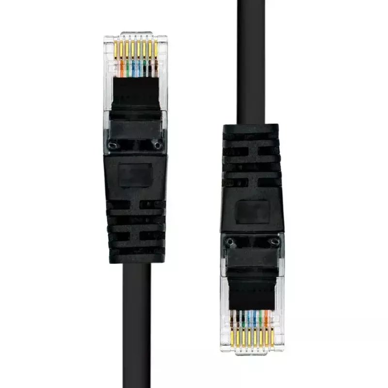 Sieťový kábel ProXtend CAT5e U/UTP CCA PVC čierny 7M RJ-45 konektor samec/konektor samec