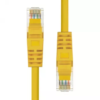 Sieťový kábel ProXtend CAT5e U/UTP RJ-45 konektor samec/konektor samec 5M žltý