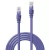 Sieťový kábel Lindy 0,3 m RJ-45 Cat6 U/UTP fialový