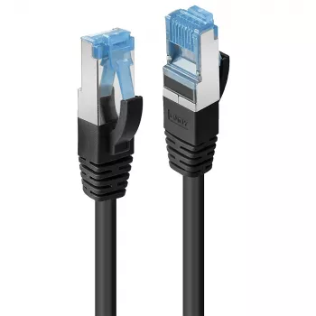 Lindy 47186 sieťový kábel čierny 30 m Cat6a S/FTP (S-STP)