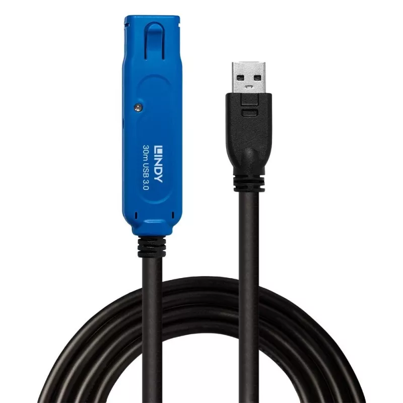 Lindy 30m USB 3.0 Active Extension Pro USB A na USB A 5 Gbit/s