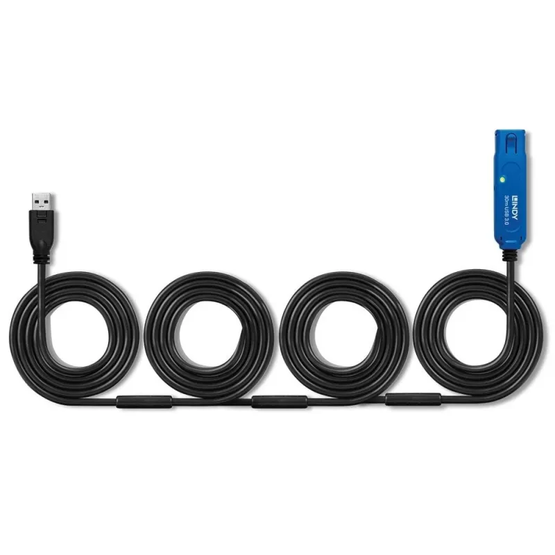 Lindy 30m USB 3.0 Active Extension Pro USB A na USB A 5 Gbit/s