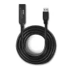 Lindy 10m USB 3.0 aktívny predlžovací kábel Type-A na Type-C