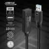 Lindy 10m USB 3.0 aktívny predlžovací kábel Type-A na Type-C
