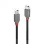 Lindy 0,5 m USB 2.0 Type-C na Micro-B kábel, Anthra Line