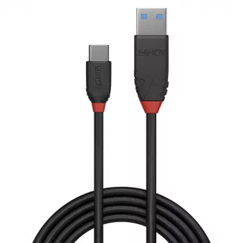 Lindy 36914 USB kábel USB 3.2 Gen 1 (3.1 Gen 1) 0,15 m USB C USB A čierny