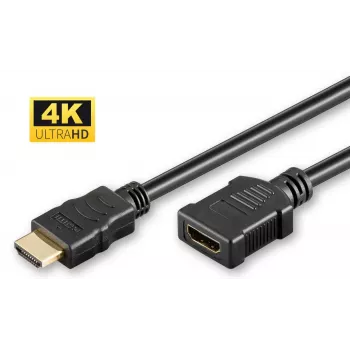 Microconnect HDMI 2.0 predlžovací kábel 1m konektor samec na konektor samica 18 Gbit/s