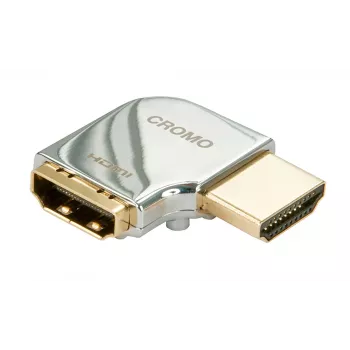 Lindy CROMO HDMI samec na HDMI samica 90-stupňový uhlový adaptér - vpravo