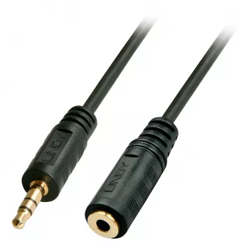 Lindy 10m Premium audio 3,5mm predlžovací kábel s jack konektorom