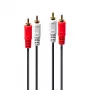 Audio kábel stereo RCA 3,5 mm 20 m Lindy