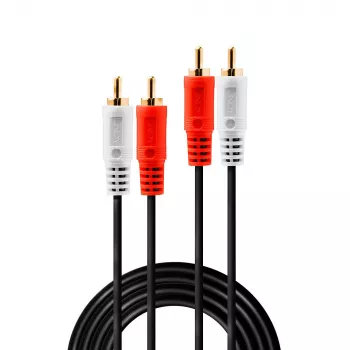 Audio kábel stereo RCA 3,5 mm 20 m Lindy