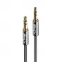 Lindy 1m 3,5-mm audio kábel, Cromo Line
