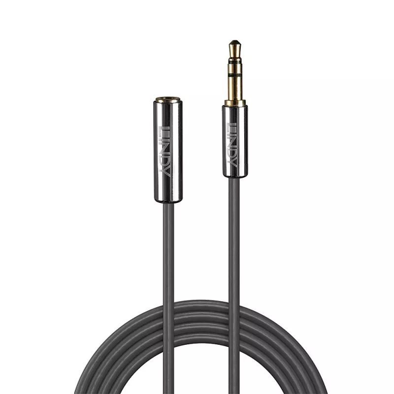 Lindy 2m 3,5mm predlžovací audio kábel, Cromo Line