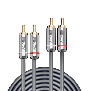 Lindy 3m Dual Phono audio kábel, Cromo Line