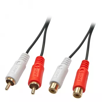 Lindy 2m Premium Phono predlžovací kábel