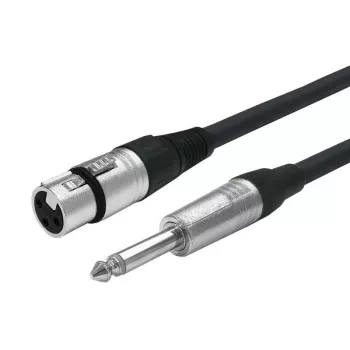 Vivolink PROAUDXLRFJACK1 audio kábel 1 m XLR 6,35 mm čierny