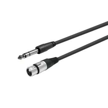 Vivolink PROAUDXLRFJACKS3 audio kábel 3 m XLR 6,35 mm čierny
