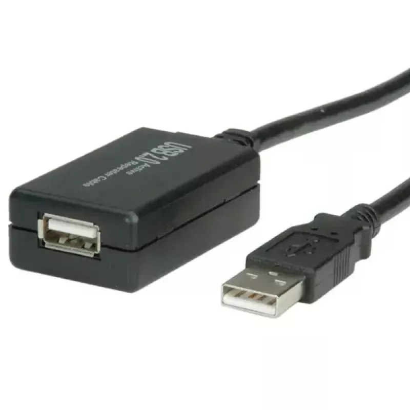USB 2.0 predlžovací kábel VALUE 12 m s opakovačom