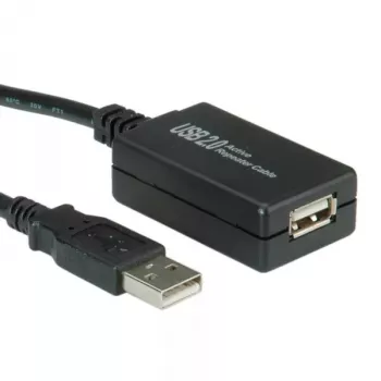 USB 2.0 predlžovací kábel VALUE 12 m s opakovačom