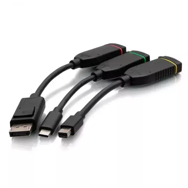 C2G univerzálny 4K HDMI dongle adaptér ring Mini DisplayPort DisplayPort USB-C