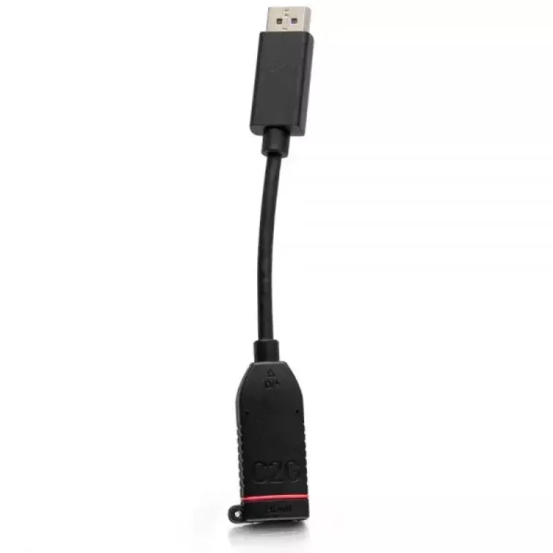 C2G univerzálny 4K HDMI dongle adaptér ring Mini DisplayPort DisplayPort USB-C