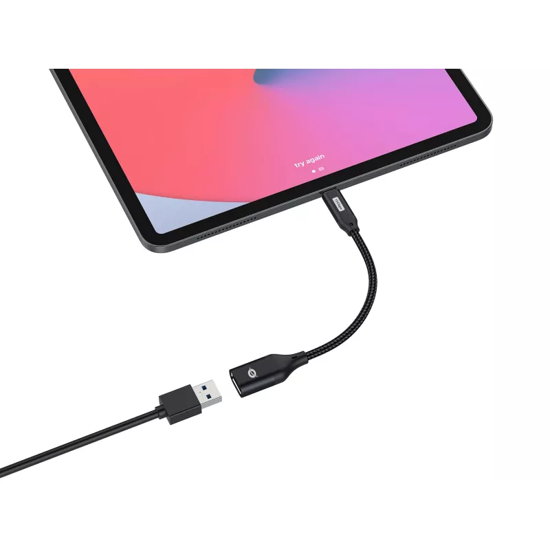 Conceptronic ABBY18B USB 3.2 Gen 2 na USB-A OTG adaptér
