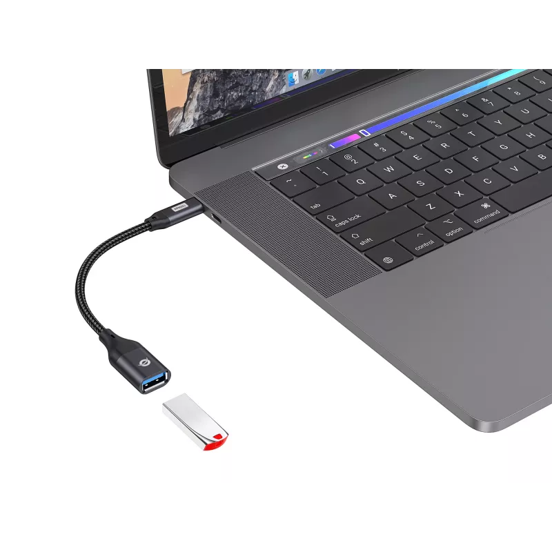 Conceptronic ABBY18B USB 3.2 Gen 2 na USB-A OTG adaptér