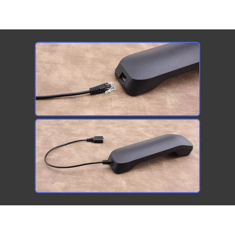 Equip RJ9 na 3,5 mm headset audio adaptér čierna 0,25 m